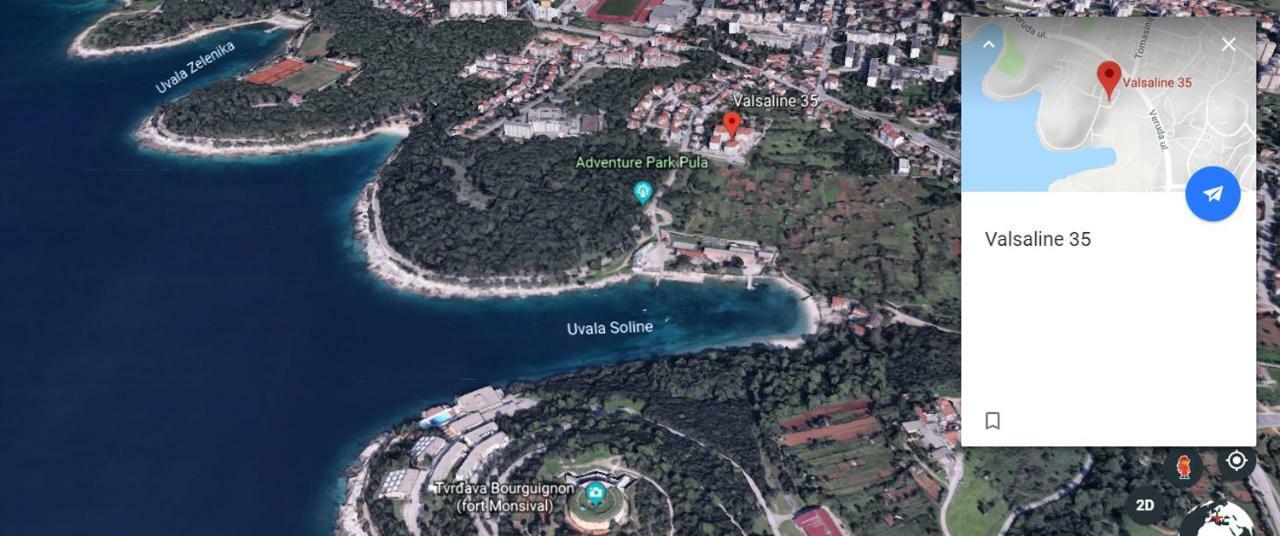 Olga'S Place-New Apartment 200 Mt From The Sea Pula Luaran gambar
