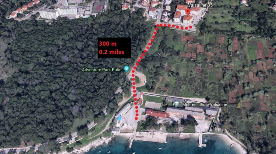 Olga'S Place-New Apartment 200 Mt From The Sea Pula Luaran gambar